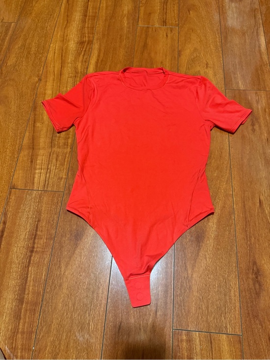 lululemon athletica Tops - Lululemon athletica women’s Red  One-Piece Bodysuit - Unbranded